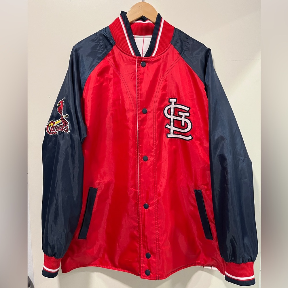 St Louis Cardinals men’s reversible jacket size L